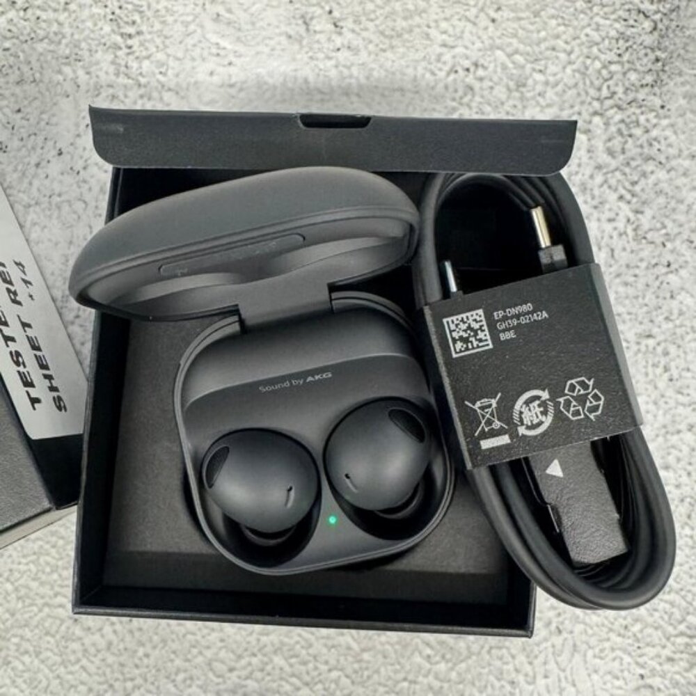 Samsung Galaxy Buds2 Pro - Wireless Earbuds Noise Cancelling - Graphite - Picture 4 of 8